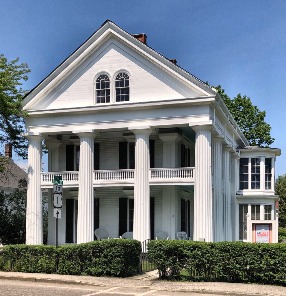 White Columns // 1853 – Buildings of New England