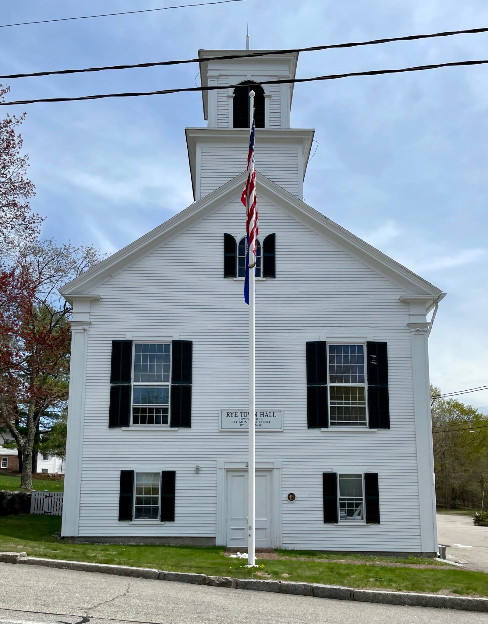 History In Rye Nh Rye Town Hall // 1839 – Buildings of New England