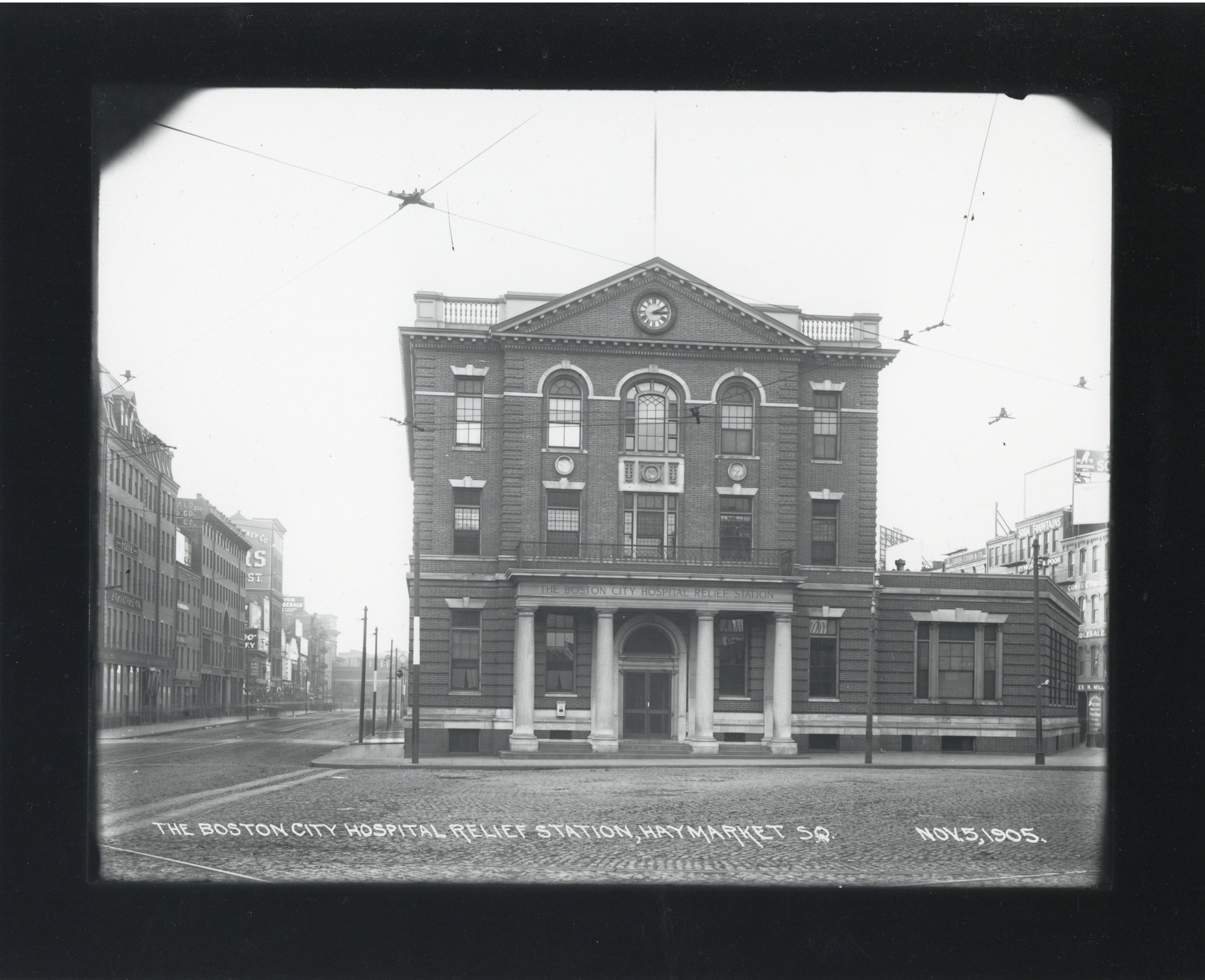 Boston City Hospital Relief Station, Haymarket // 1902-1960s 