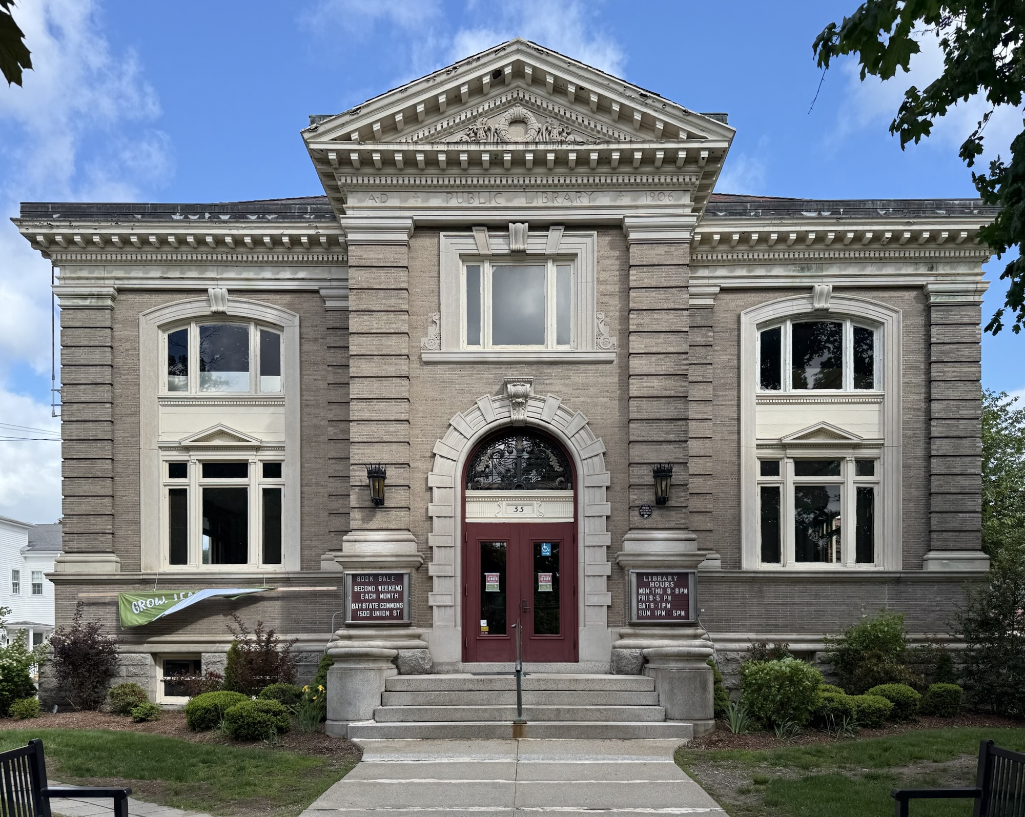 Westborough Public Library // 1908 – Buildings of New England